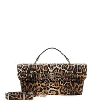 GUESS CIRENA Geantă de m&acirc;nă, cu curea de umăr leopard - Genți femei - 1