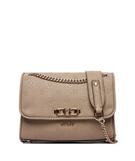 GUESS ANISE Geantă mini de umăr / geantă crossbody logo taupe &icirc;nchis - Genți femei - 1