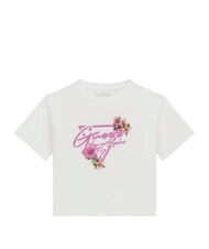 GUESS CROP Tricou din bumbac - Tricou copil