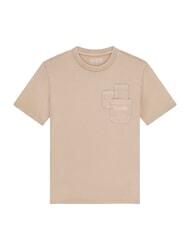GUESS OVERSIZE Tricou din bumbac bej taupe - Tricou copil - 1
