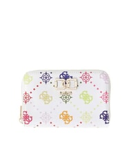 GUESS EMELIE Portofel mediu multi-logo - Portofele femei - 1