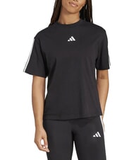 ADIDAS 3 STRIPES Tricou sport, bumbac pur negru - tricou - 1