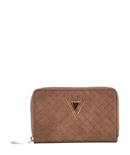 GAUD&Igrave; BEA BRAID Portofel compact, cu fermoar nisip - Portofele femei - 1