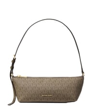 MICHAEL KORS LAILA Geantă de m&acirc;nă cu logo loden - Genți femei - 1