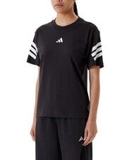 ADIDAS FUTURE ICONS Tricou din bumbac negru - tricou - 1