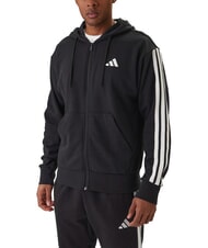 ADIDAS 3 STRIPES Hanorac cu fermoar complet și glugă - hanorace