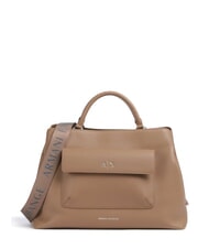 ARMANI EXCHANGE NICOLE Geantă de m&acirc;nă cu buzunar și curea de umăr - Genți femei