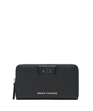 ARMANI EXCHANGE ISABEL Portofel cu fermoar negru - Portofele femei - 1