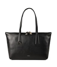 FURLA OLIVIA Geantă de cumpărături din piele negru - Genți femei - 1