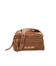 LOVE MOSCHINO SIGNATURE ZIP Geantă de umăr, reglabilă - Genți femei