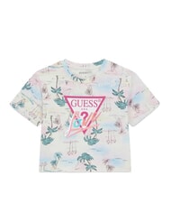 GUESS KID Tricou cu m&acirc;necă scurtă vară tropicală - Tricou copil - 1