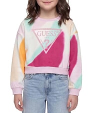 GUESS KID Hanorac pentru fete, din bumbac fantezie tropicală - Hanorac pentru bebeluși - 1
