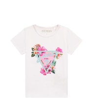 GUESS KID Tricou pentru fete alb purpuriu - Tricou copil - 1