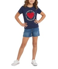GUESS KID Tricou pentru fete albastru secret - Tricou copil - 1