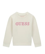 GUESS KID Hanorac de bumbac cremwhi - Hanorac pentru bebeluși - 1