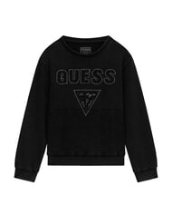 GUESS KID Cămașă cu m&acirc;necă lungă jetbla - Tricou copil - 1