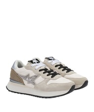 SUN68 STARGIRL STRASS LOGO Adidași biancopan - Pantofi femei - 1