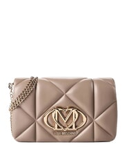 LOVE MOSCHINO SMART DAILY Geantă de umăr, cu lanț nisip - Genți femei - 1