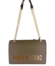 LOVE MOSCHINO BOLD LOVE Geantă de umăr, cu lanț noroi - Genți femei - 1