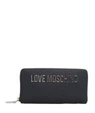 LOVE MOSCHINO BOLD LOVE Portofel mare cu fermoar negru - Portofele femei - 1