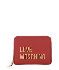 LOVE MOSCHINO BOLD LOVE Portofel compact rugini - Portofele femei - 1