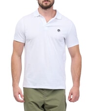TIMBERLAND MILLERS RIVER Tricou polo cu m&acirc;necă scurtă alb - maiou Polo - 1