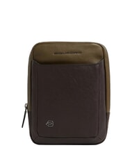 PIQUADRO BLACK SQUARE  Geanta de transport iPad mini verde/maro &icirc;nchis - Genți de umăr bărbați - 1