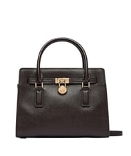 MICHAEL KORS HAMILTON MODERNE Geantă de m&acirc;nă, cu curea de umăr ciocolată - Genți femei - 1