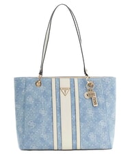 GUESS NOELLE 2 Geantă tote, m&acirc;ner dublu logo-ul denim - Genți femei - 1