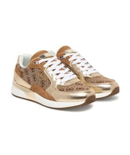 GUESS MOXEA19 Adidași bej/platină - Pantofi femei - 1