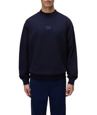 NAPAPIJRI B-ELEVATED LOGO C Hanorac de bumbac blu marine - hanorace - 1