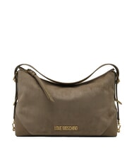 LOVE MOSCHINO SIGNATURE ZIP Geantă de umăr nisip - Genți femei - 1