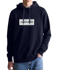 NAPAPIJRI B-BOX LOGO H Hanorac cu gluga blu marine - hanorace - 1