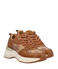 ALVIERO MARTINI PRIMA CLASSE GEO Adidași piele bej geometrică - Pantofi femei - 1