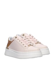 ALVIERO MARTINI PRIMA CLASSE GEO JUNIOR Adidași cu șireturi bijuterie bej geometric nud - Pantofi femei - 1