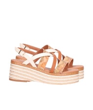 ALVIERO MARTINI PRIMA CLASSE GEO Sandale cu platformă 39 cm NATURAL - Pantofi femei - 1