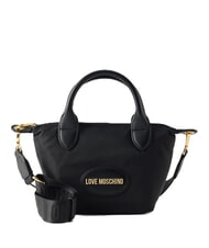 LOVE MOSCHINO CITY CORE Geantă mini cu curea de umăr negru - Genți femei - 1