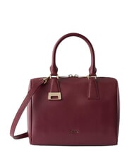 FURLA OLIVIA Geantă de m&acirc;nă cu curea de umăr măr roșu - Genți femei - 1