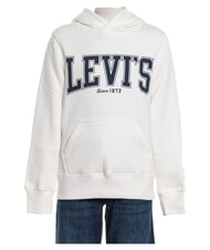 LEVI'S THE GREAT HIGHWAY Hanorac cu gluga alb de alb - Hanorac pentru bebeluși - 1