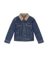 LEVI'S QUILTED Jachetă de blugi tren de modă fără distrugere - Jachete pentru copii - 1