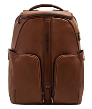 PIQUADRO W143 Rucsac de călătorie și suport pentru laptop de 14" PIELE - Rucsacuri pentru școală și timp liber - 1