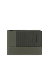 PIQUADRO W145 Portofel cu 7 compartimente VERDE - Portofele bărbați - 1