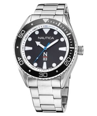 NAUTICA N83 FINN WORLD DIVER Ceas cu cuarț oțel-negru - Ceasuri - 1