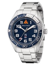 NAUTICA N83 FINN WORLD Ceas multifuncțional albastru și argintiu - Ceasuri - 1