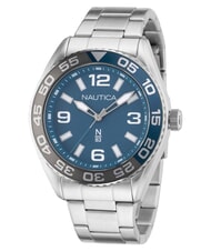 NAUTICA N83 FINN WORLD Ceas cu funcție doar de timp albastru și argintiu - Ceasuri - 1
