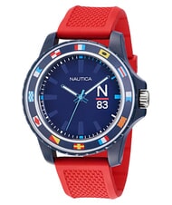 NAUTICA N83 FINN WORLD Ceas cu cuarț albastru și roșu - Ceasuri - 1