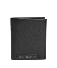 TOMMY HILFIGER TH CORP Portofel vertical din piele negru - Portofele bărbați - 1