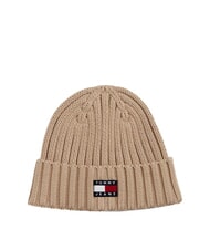 TOMMY HILFIGER TJW HERITAGE Căciulă din bumbac organic lut alb - Căciuli - 1