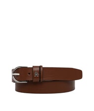TOMMY HILFIGER ESSENTIAL EFFORTLESS Curea de piele coniac de iarnă - Curele - 1