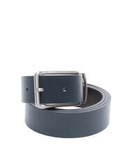 ARMANI EXCHANGE ESSENTIAL Curea reversibilă din piele bleumarin &icirc;nchis/șoim - Curele - 1